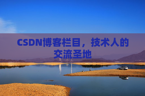 CSDN博客栏目，技术人的交流圣地